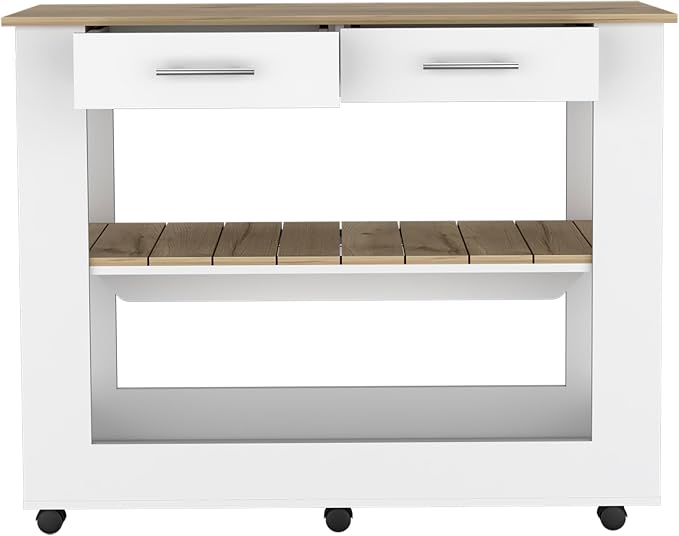 White + Light Oak