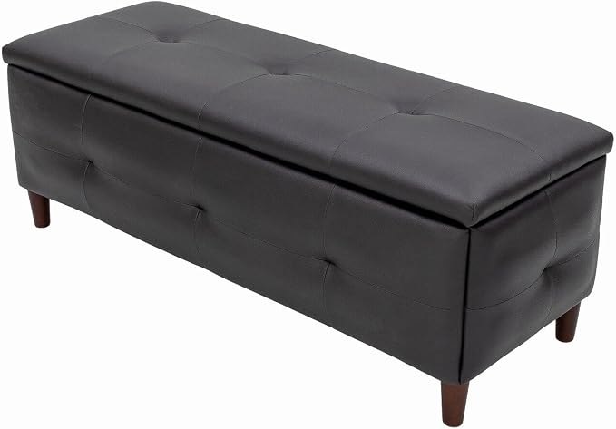 Black Leather-like Fabric