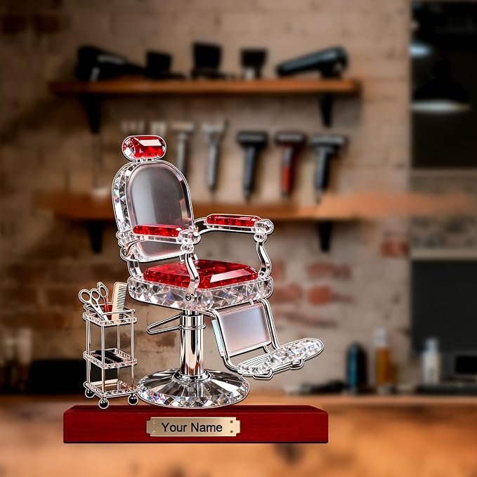 Hair Chair Red