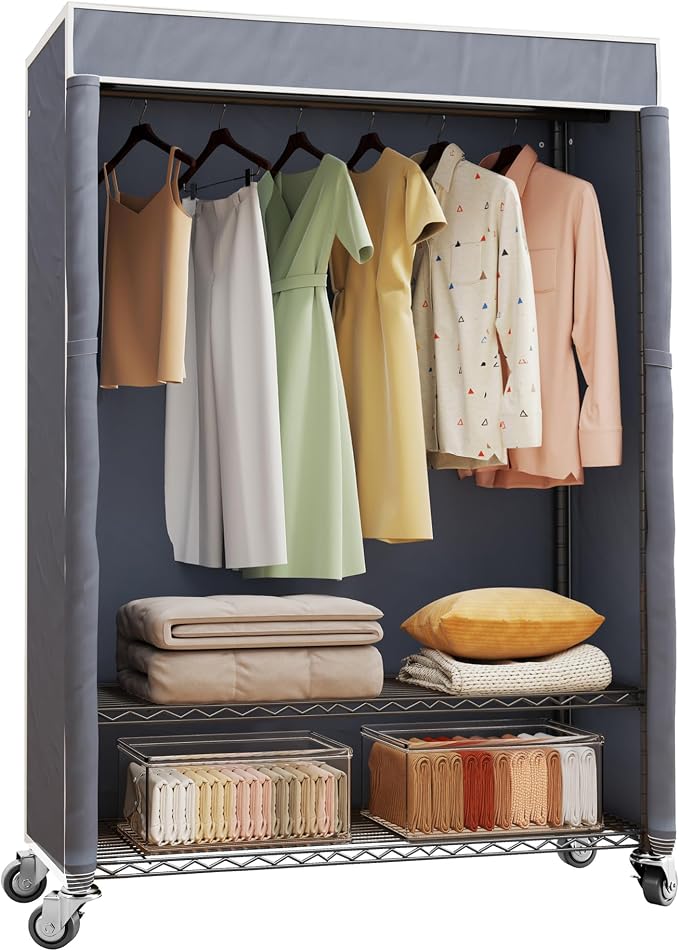 Black Rack with Grey Cover