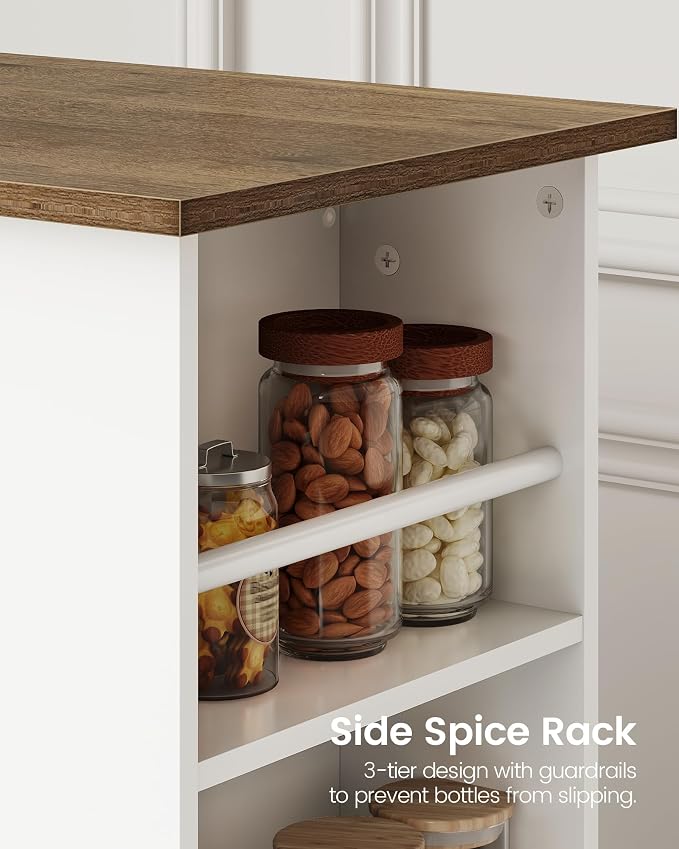 White and Walnut
