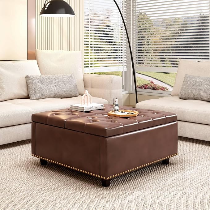 Brown Faux Leather
