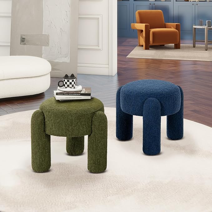 Moss Green Boucle