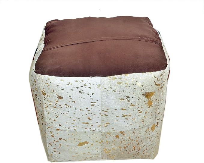 White With Gold Foil