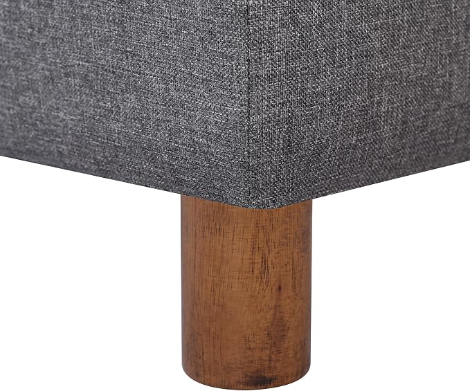 Light Gray With Brown Wood