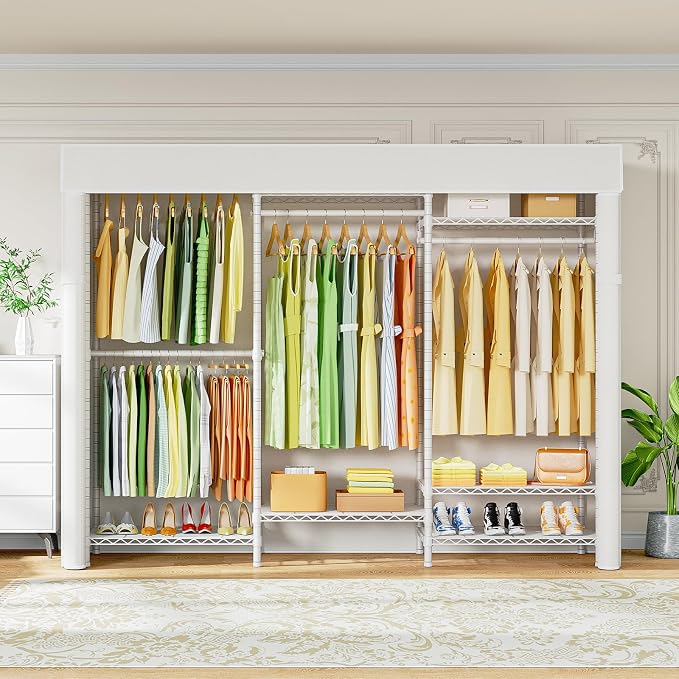 White Rack with White Cover