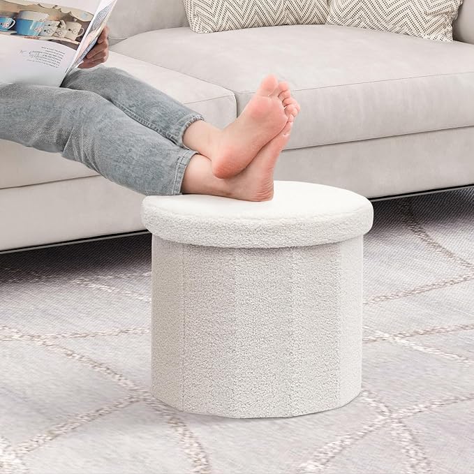 Round White