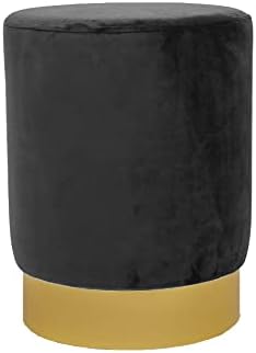 Black/Gold Velvet