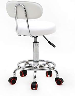 White Stool With Back