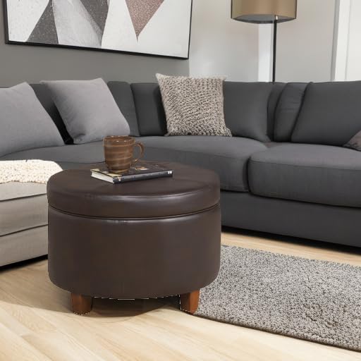 Brown Faux Leather
