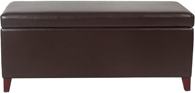 Brown Leather-lift Top