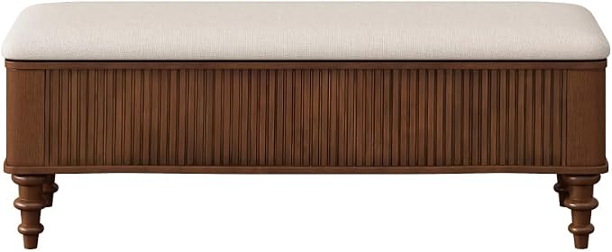 Walnut + Rubber Wood + Linen