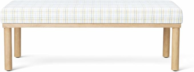 Natural Plaid Woven Fabric