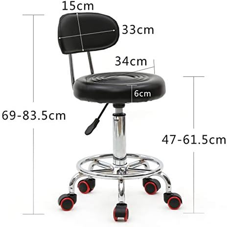 Round Rolling Stool