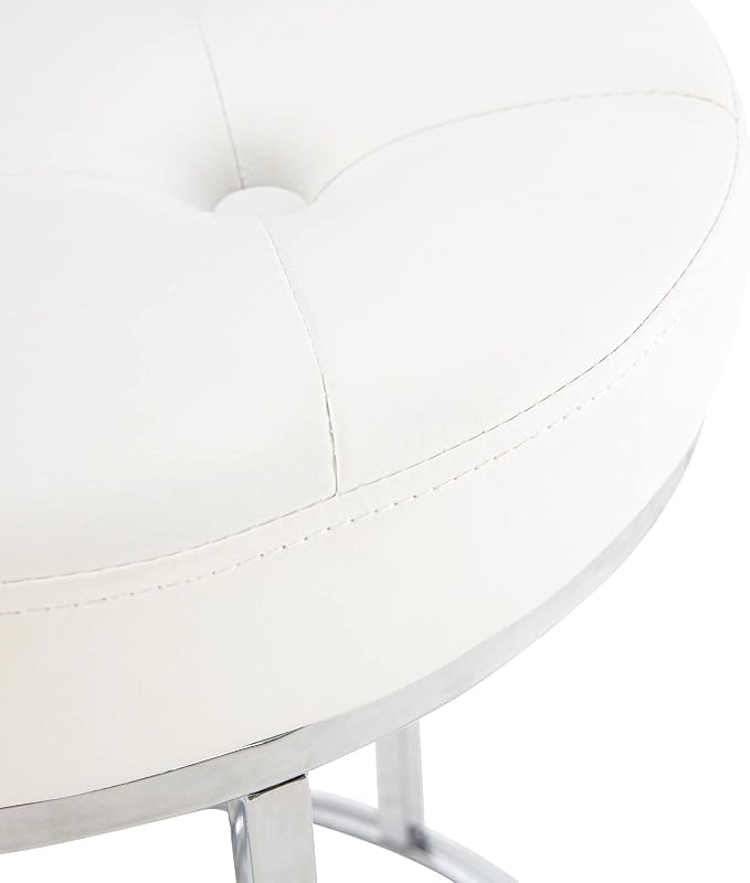 White/Silver Base/Pu Leather