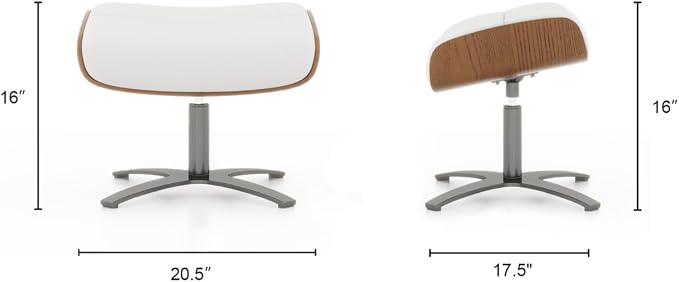 Porcelain White Leather