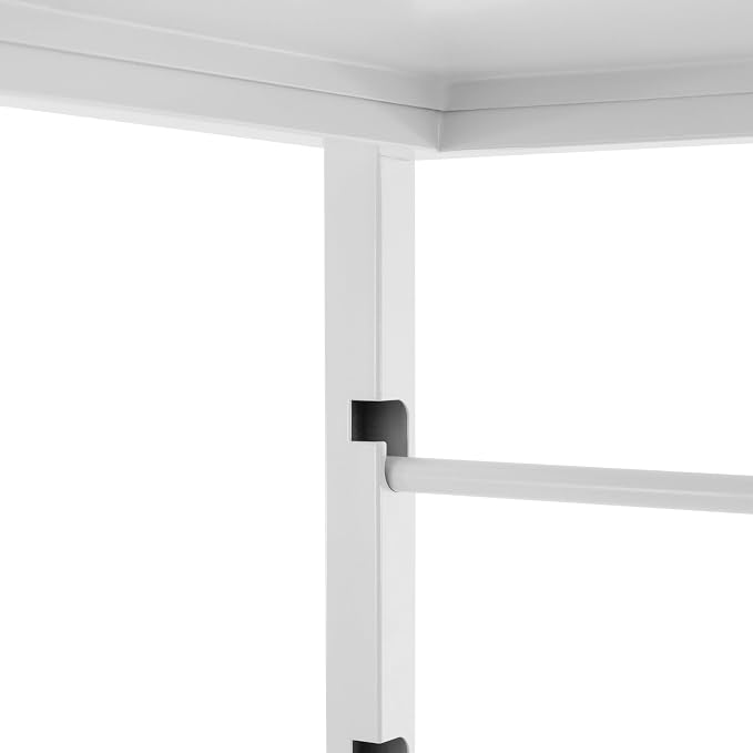 White 26.4 X 12.6 X 59in