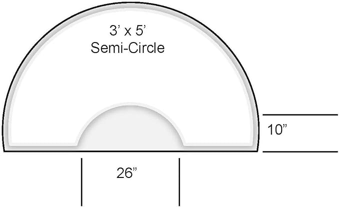 Black Semi-circle