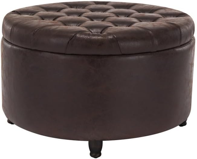 Brown Faux Leather