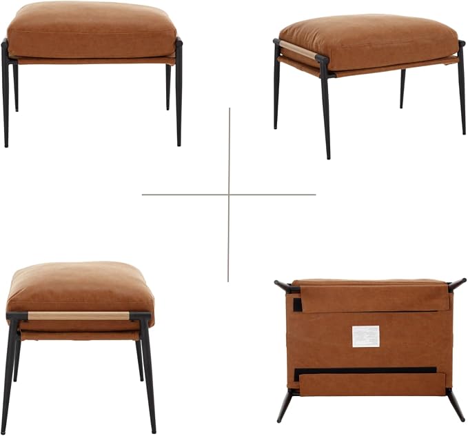 Brown Single Ottoman