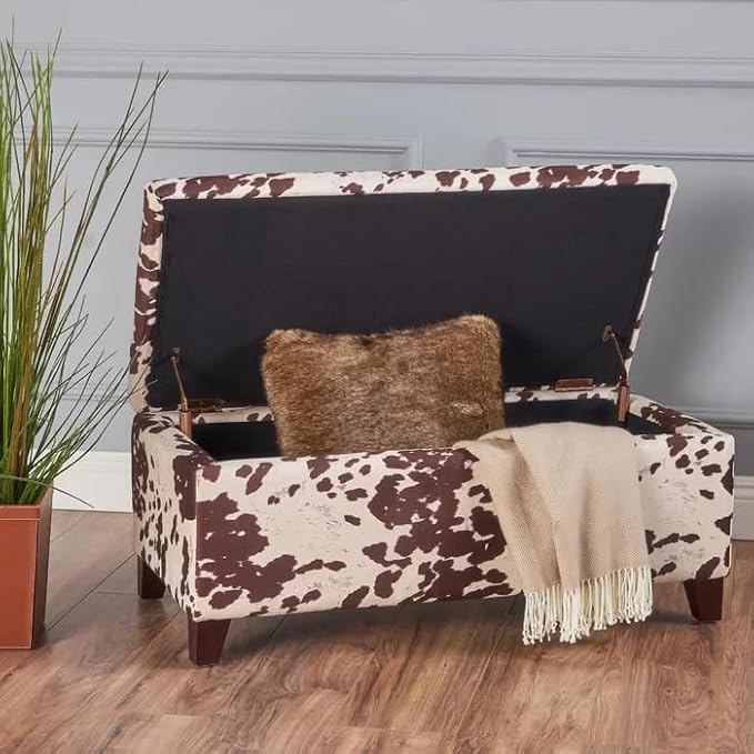 Brown and White