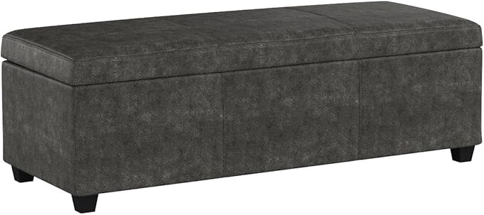 Rustic Gray/ Faux Leather