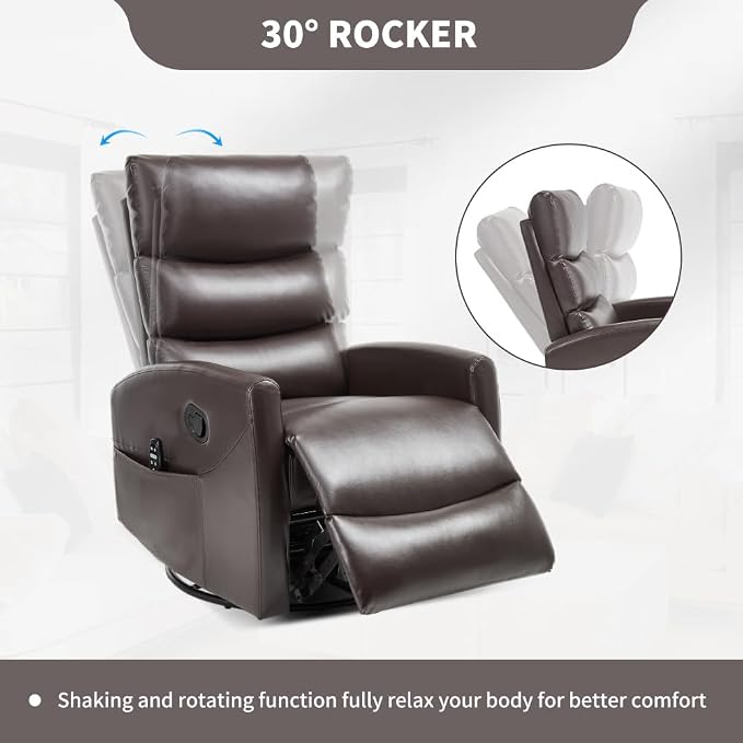 Brown + Metal & Wood + Fiber Foam and Polyester Fiber Pad