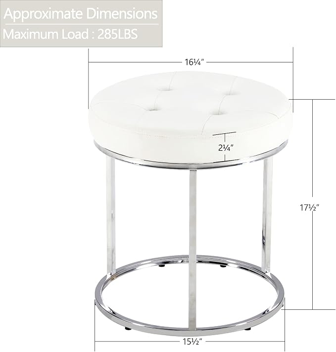 White/Silver Base/Pu Leather