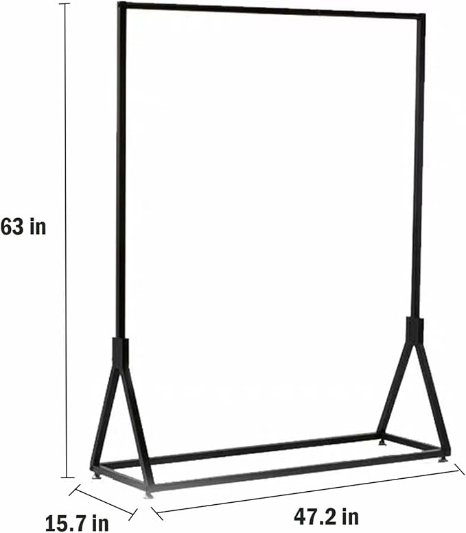 Black Square Tube