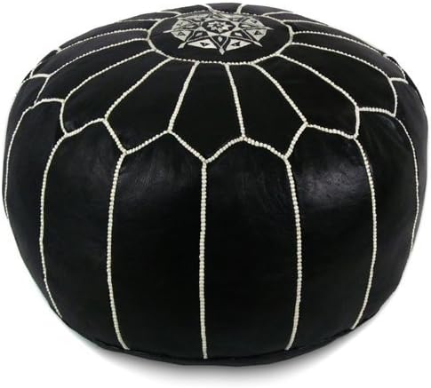 Black With White Stitches