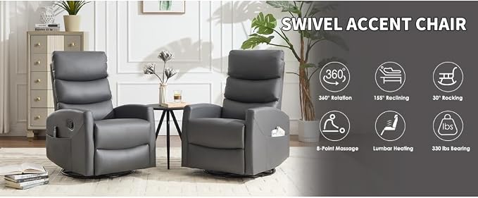 Grey + Metal & Wood + Fiber Foam and Polyester Fiber Pad