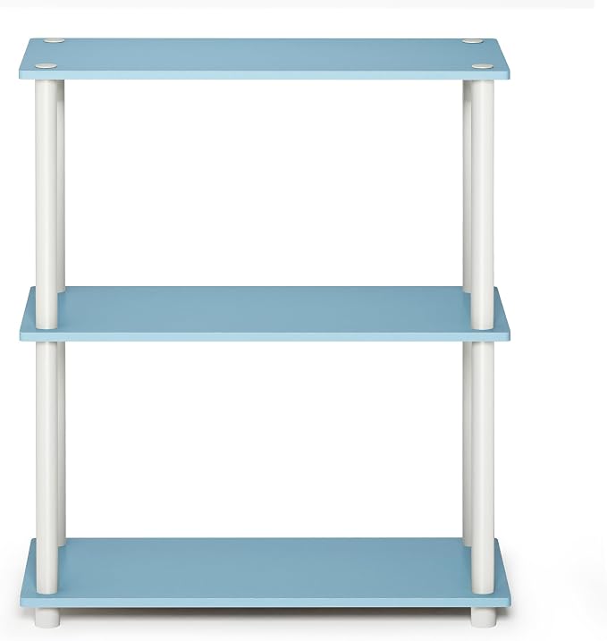 Soft Blue/White