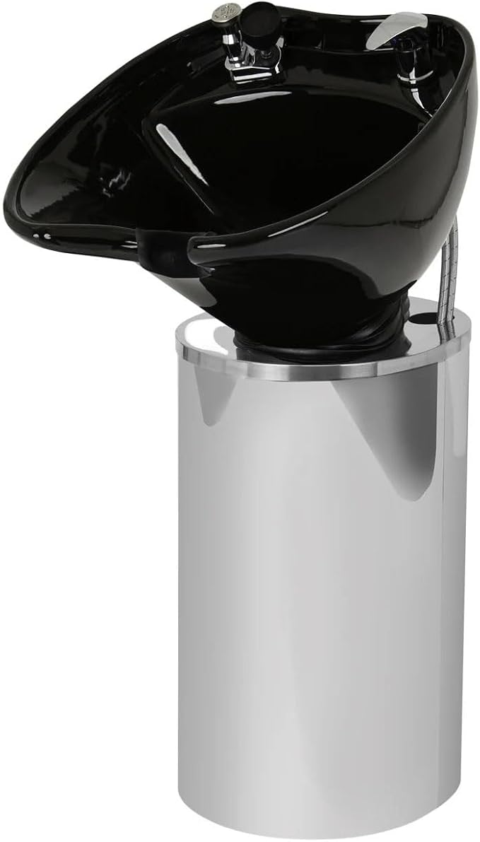 Silver Base with Black Bowl