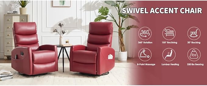 Red + Metal & Wood + Fiber Foam and Polyester Fiber Pad