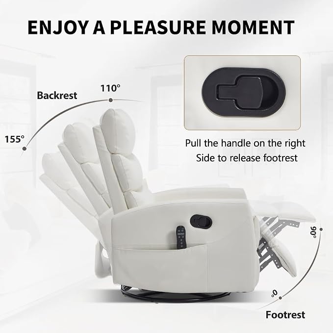 White + Metal & Wood + Fiber Foam and Polyester Fiber Pad