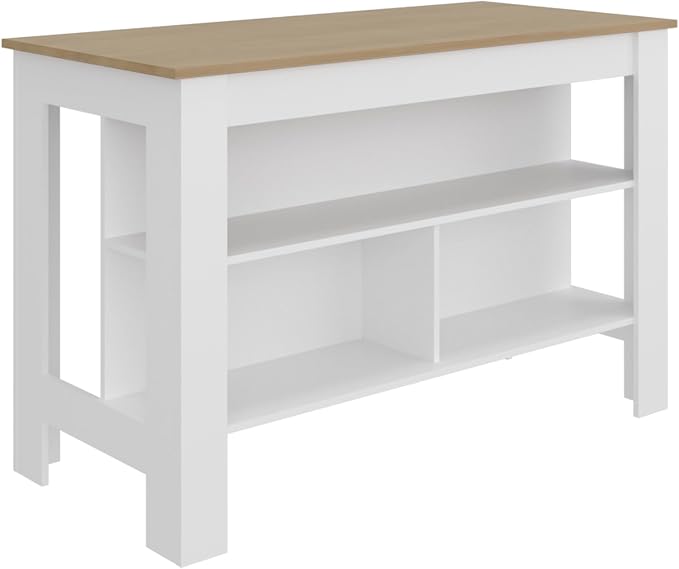 White + Light Oak