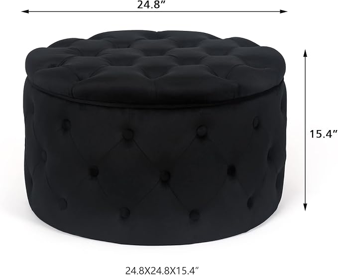 Black Round M
