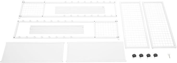 White 31.5*12.6*59in