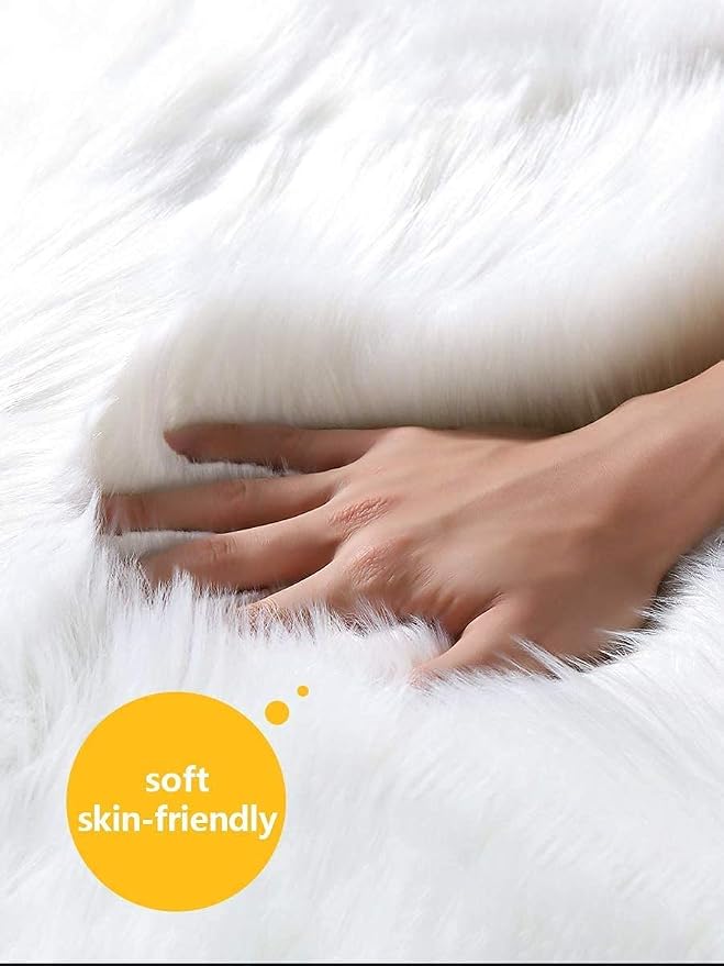 White Pouf Cover No Filler