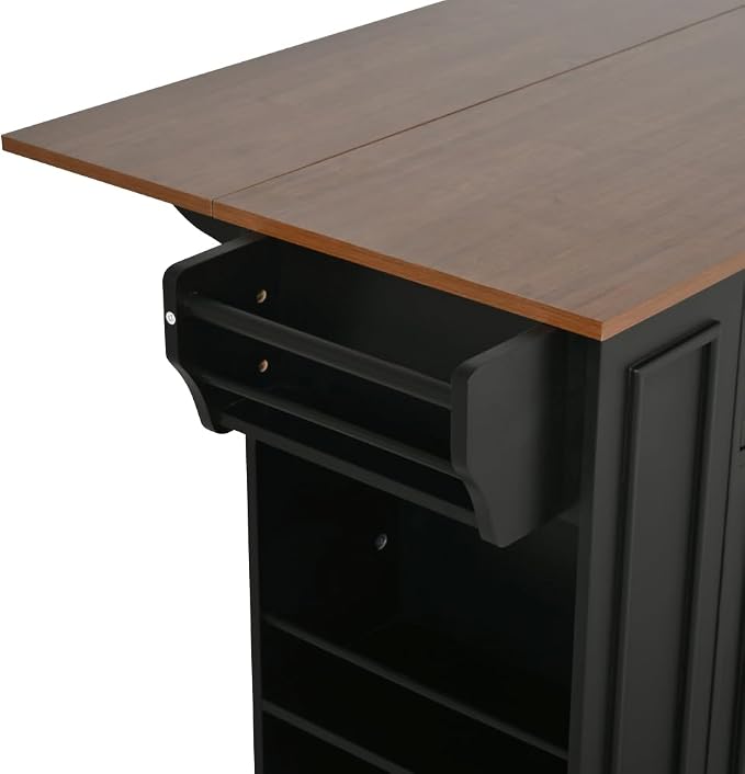 Black + Walnut + Temptered Glass+stainless Steel+ Mdf