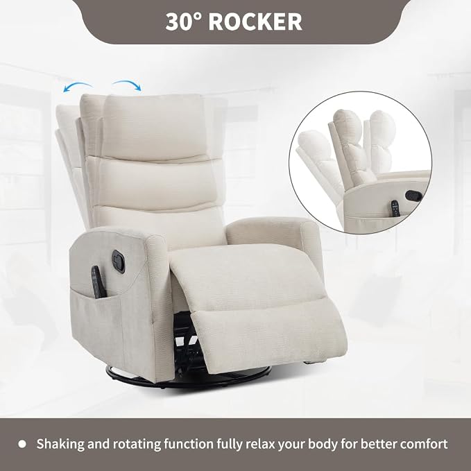 Beige + Metal & Wood + Fiber Foam and Polyester Fiber Pad