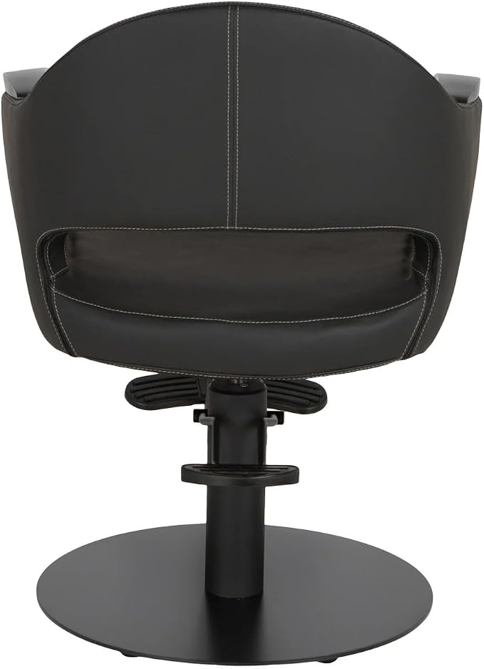 Black Flat Round Base