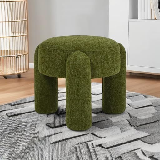 Moss Green Boucle