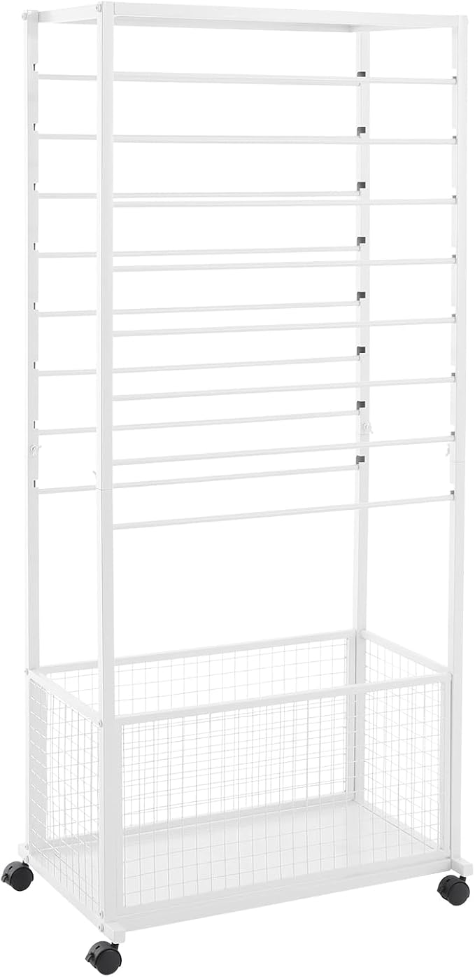 White 26.4 X 12.6 X 59in