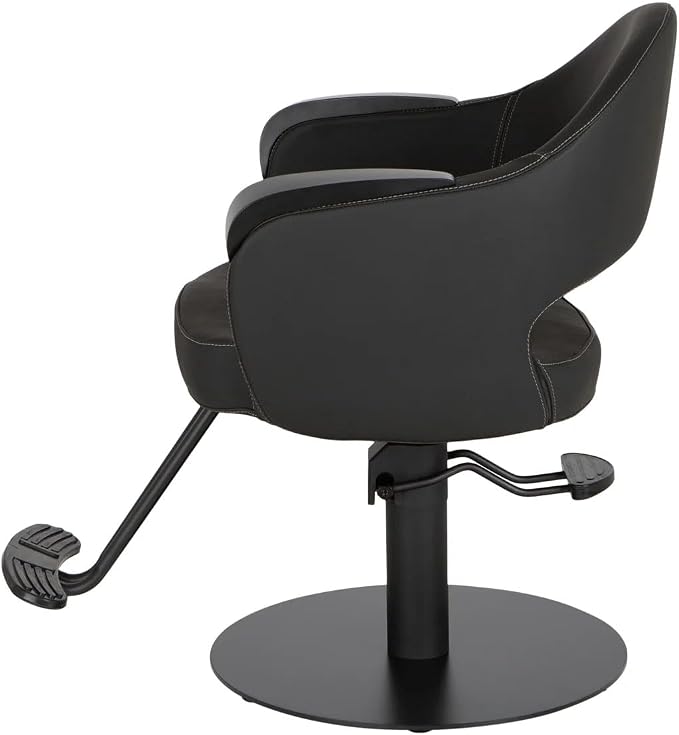 Black Flat Round Base