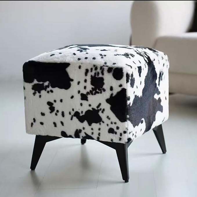 Little Black & White Cow