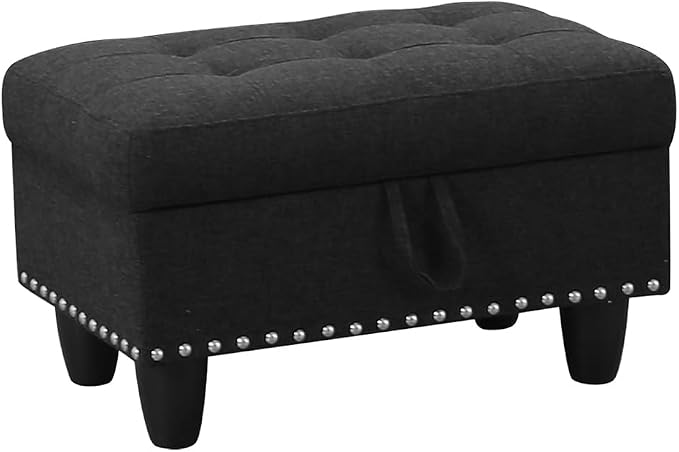 Rivet Black Linen 28.5