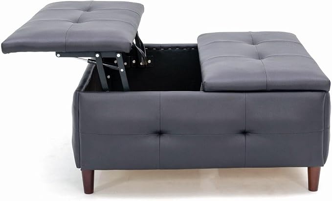 Black Leather-like Fabric