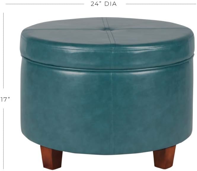 Teal Faux Leather
