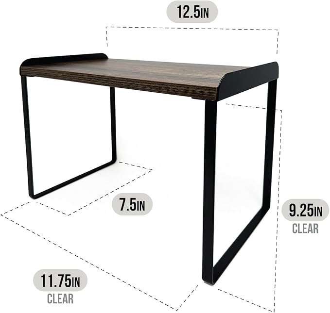 Black + Walnut Brown
